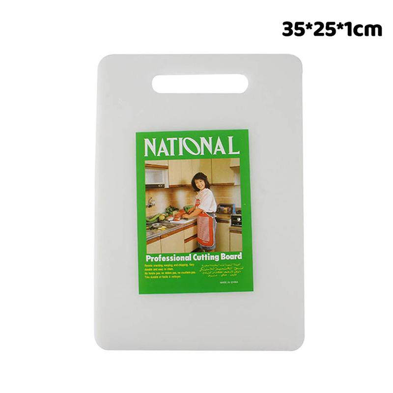 Сверхпрочная разделочная доска Пластиковая нескользящая доска для нарезки продуктов Квадратный ПЭ пластиковый материал Кухонные принадлежности для готовки Приготовление пищи A10