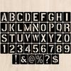 42tlg. DIY Buchstaben Zahlen Schablonen Set Kunststoff Alphabet Malvorlagen Schimmel Set Zum Malen Auf Wand Heimdeko Weihnachten Zubehör