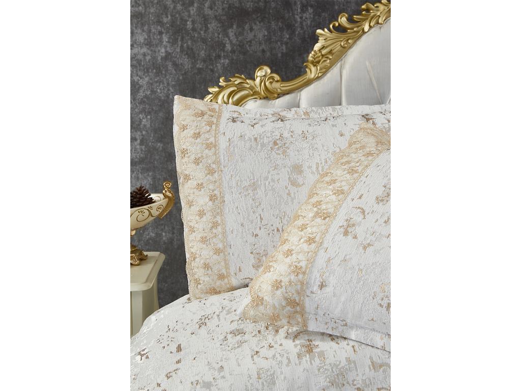 Yonca Tagesdecke Creme Cappuccino