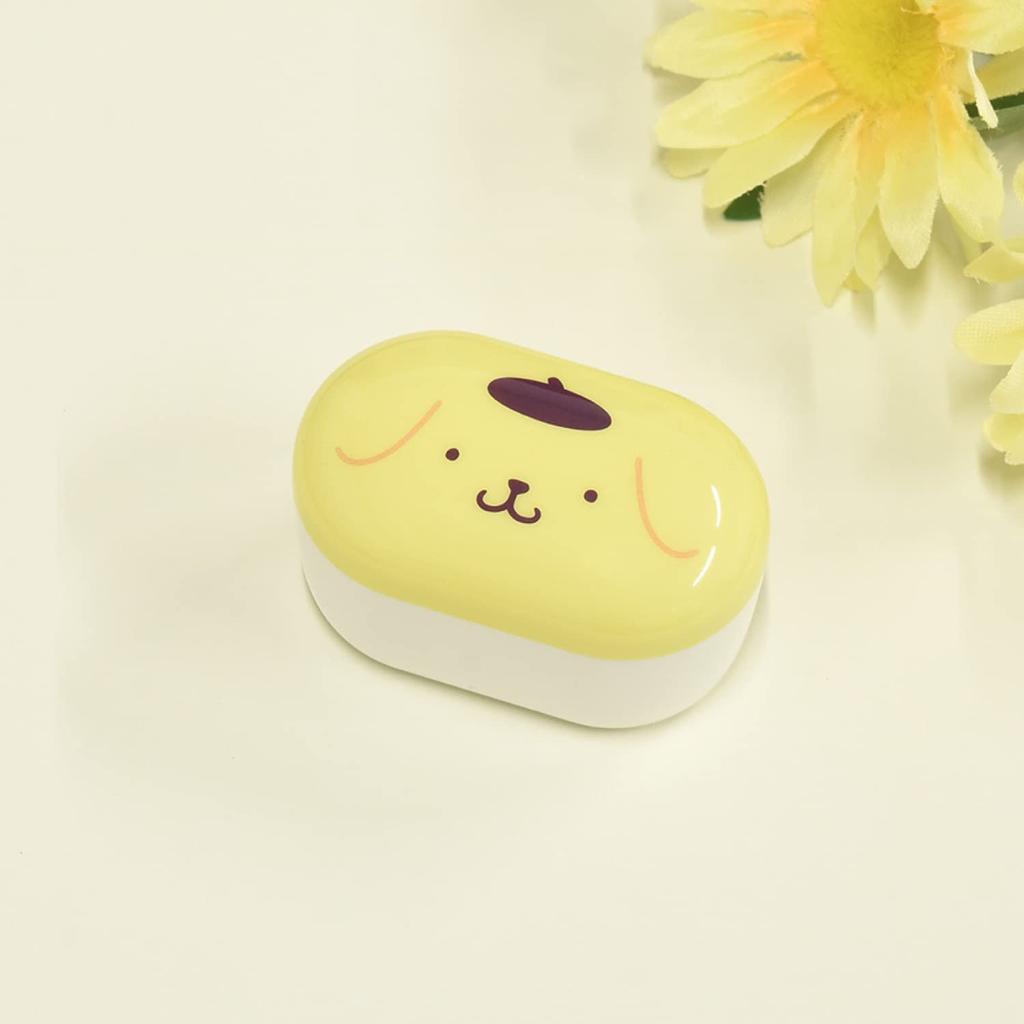 Gourmandies Sanrio Characters Pompompurin True Wireless Stereo Earphones SANG-136PN W54 x H33.5 x D33mm