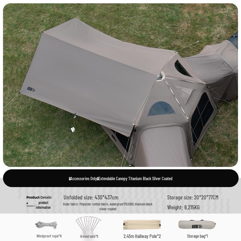 2025 Explorer Automatic Inflatable Tail Tent: SUV & Tesla Rainproof Camping Solution