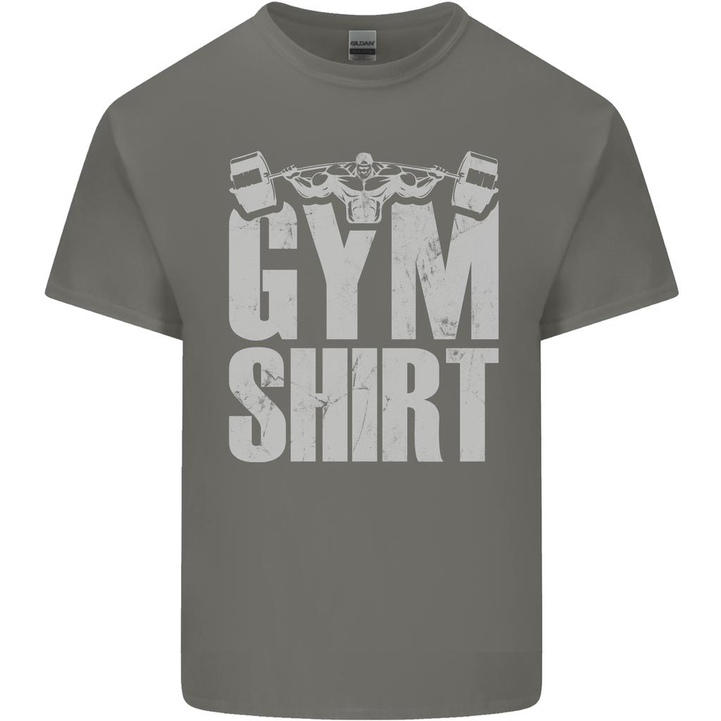 Gym Training Top Bodybuilding Weightlifting Unisexs Light Cotton TShirt