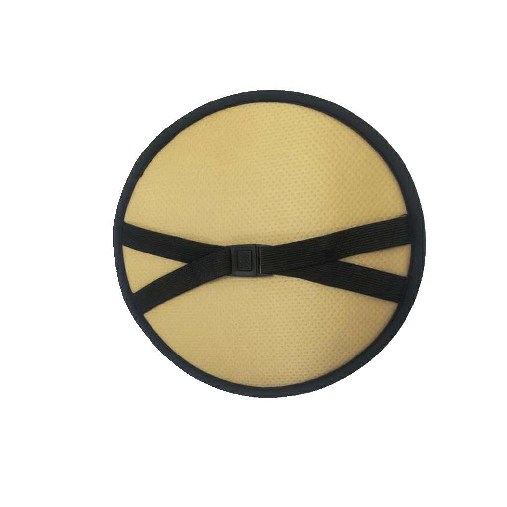 Non Slip Round Chair Cover Seat Pads with Buckle 30cm Stylish and Secure