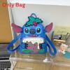 Stitch Plüschtier Tasche mit Canvas Innentasche für den täglichen Freizeitgebrauch