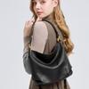 Women's Cow Leather Soft Crossbody Bags Female Retro Cowhide Large Capacity Underarm Shoulder Bag Ladies Luxury Designer Handbag