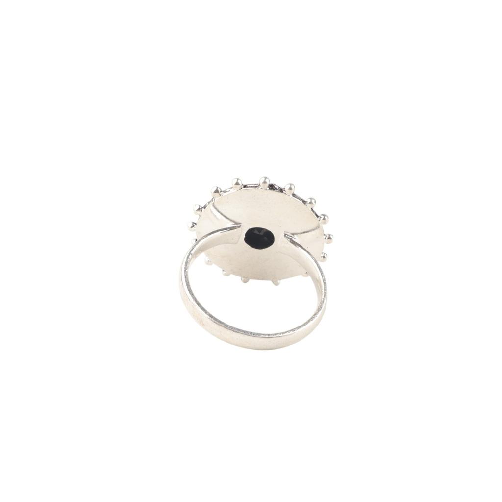 Black Onyx Gemstone 925 Sterling Silver Jewelry Handmade Ring Gift For Wedding RR-49-19