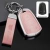 Genuine Leather Key Case for Cadillac XT5, CT5, XTS Key Fob - Unisex Design with Buckle