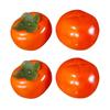 4PCS Artificial Persimmon Simulation Persimmon Fruit Decoration for Home Kitchen Decoration Basket Display Photography