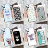 Cute Cartoon Koala Phone Case For Oppo A74 A53 A54 A94 A15 A16 A17 A52 A72 A76 A96 A57S A58 A78 A98 Back Cover