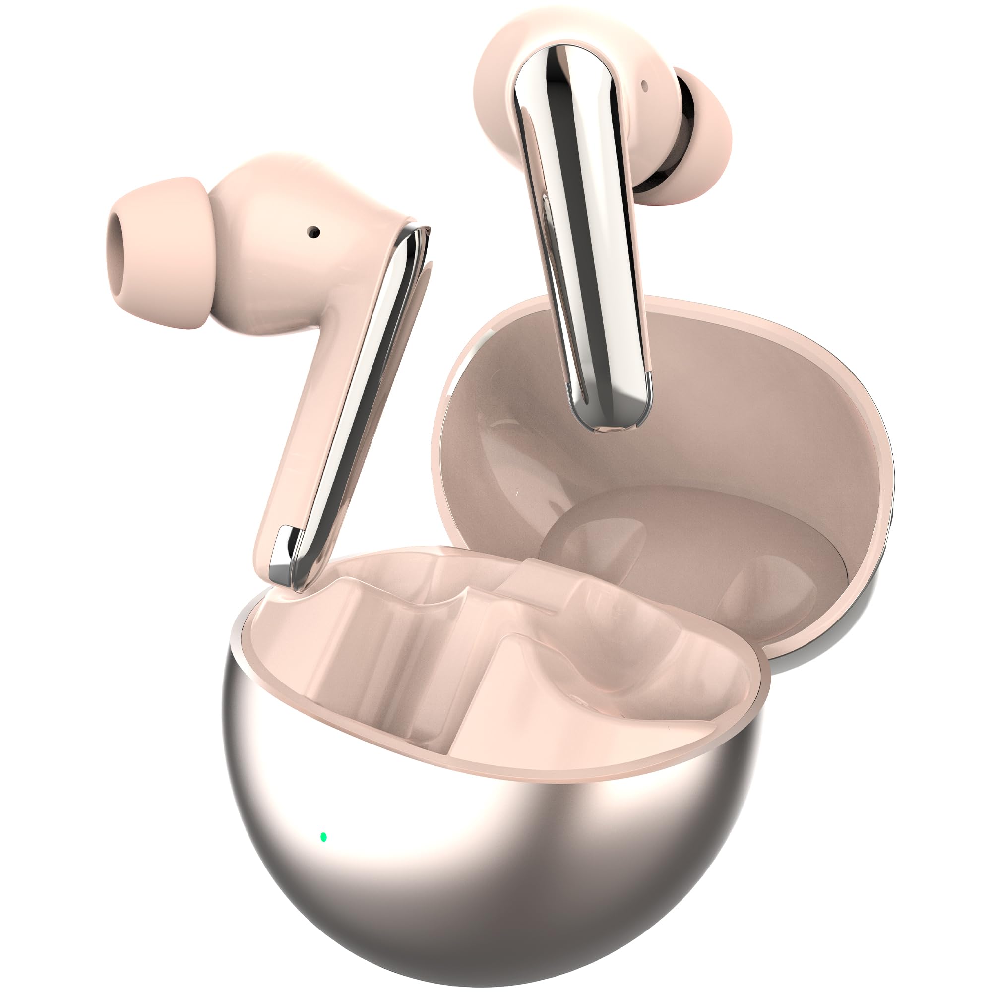 

Wireless Earbuds [Comfortable Sound Quality Ultra-Lightweight 4g 35 Hours of Playtime] Bluetooth 5.3 with Mic Instant Connect & Water-Resistant