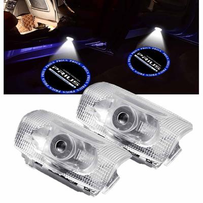Ltsplay Car Door Courtesy Door Welcome LED Logo Compatible with 30 Series Prius 60 Series 50 Series Courtesy Lights with Adjustable Set of 2 Lamps,