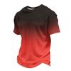 Men's Knit Short Sleeve Shirt, Summer Color Casual Tee, Comfortable Fashion Top