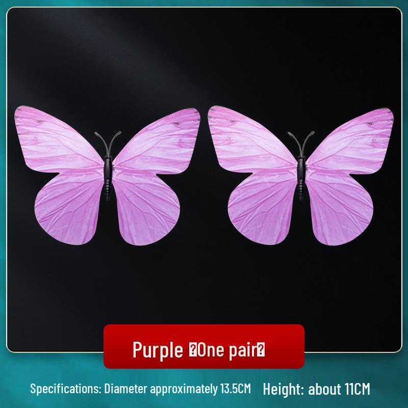 Children's Pink Butterfly Dance Ring Finger Prop with Headwear