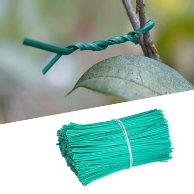 1000 Stück Pflanzenbinder, flexible, lösbare, wasserdichte Blumendrähte aus Kunststoff für den Garten