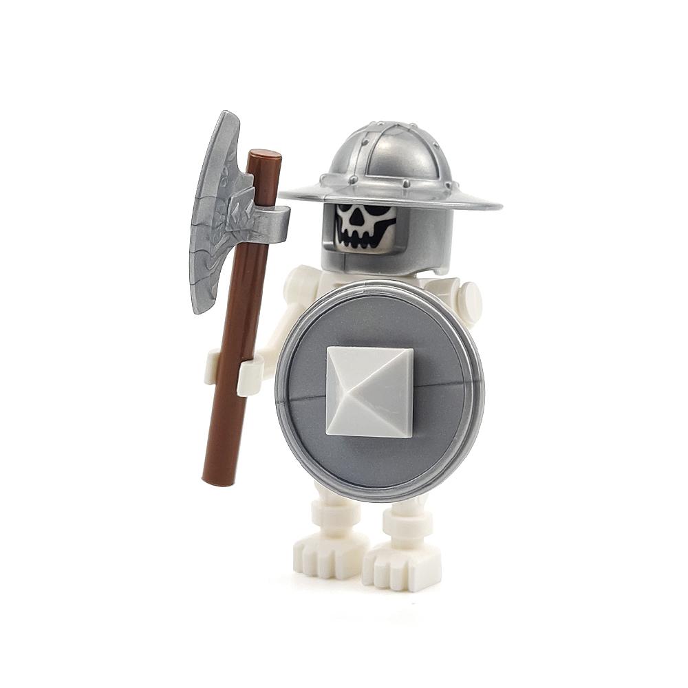 

MOC Хэллоуин Армия Скелетов Мини Кукла Строительные Блоки Сделай Сам Собранные Строительные Блоки Кукла Персонаж Скелет Лошадь Украшения Игрушка