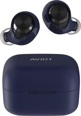 AVIOT Auriculares completamente inalámbricos compatibles con alta resolución Bluetooth Hasta 70 horas de reproducción Cancelación de ruido adaptativa Audio espacial 3D Inalámbricos