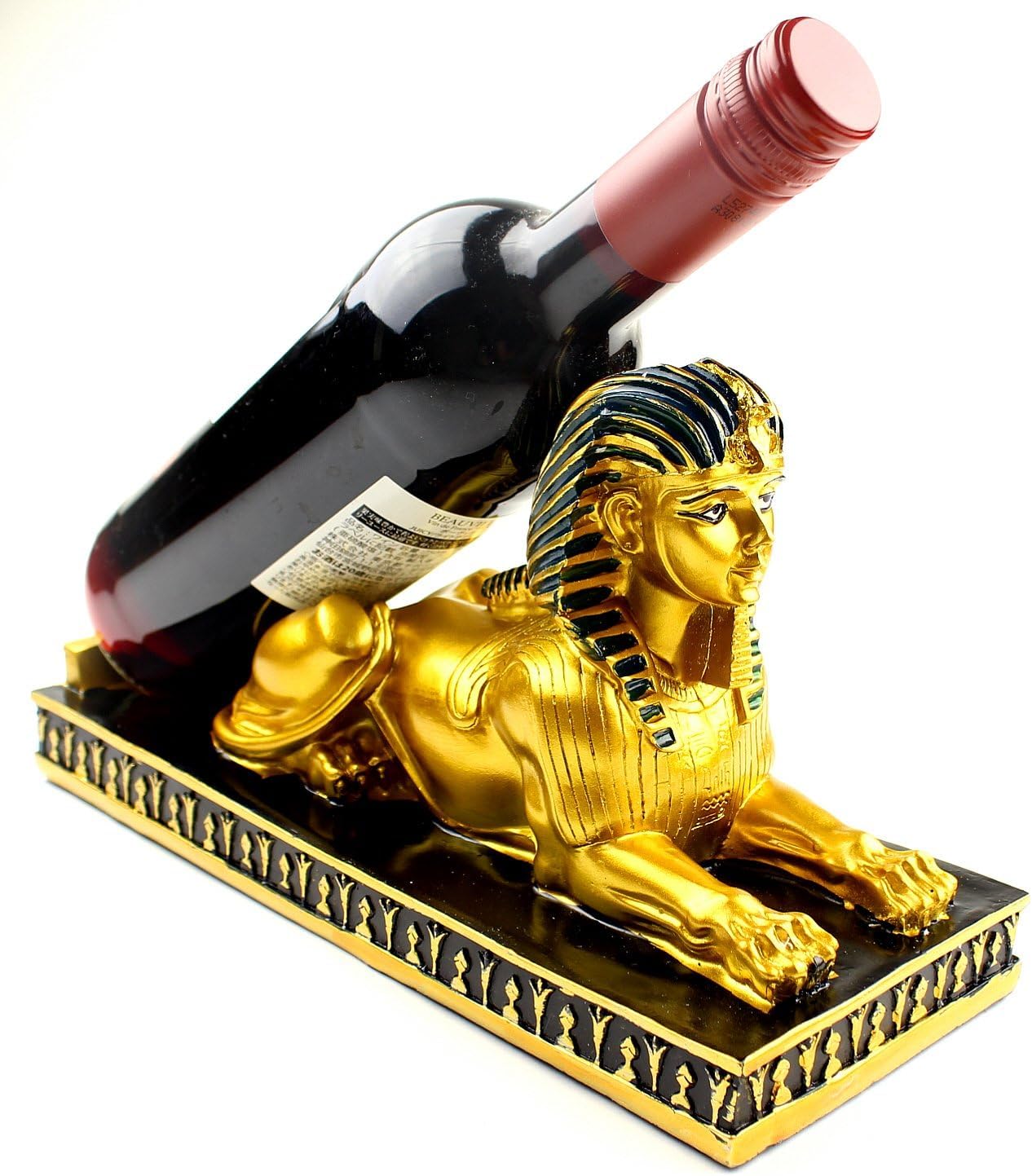 

Anberotta Sphinx Wine Holder, Wine Rack, Wine/Champagne Bottle Stand, Interior Display, W16-T