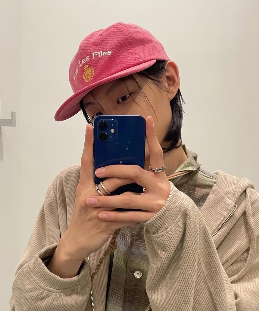 Poteulipailjeu Flf Arch Logo 6-Panel Cap (Vintage Red)