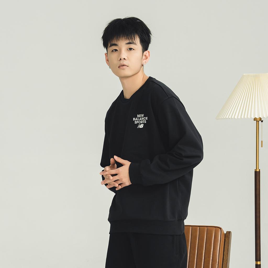 New Balance Sweatshirt Unisex Black 5CD12023-BK