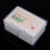 150PCS Cosmetic Cotton Pads Facial Makeup Wipes Nail Art  Polish Gel Tips Remover & Box