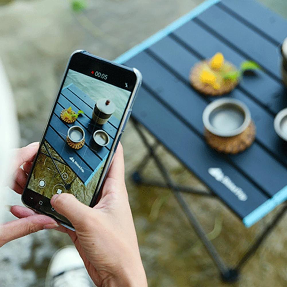 Ultralight Portable Folding Camping Table Foldable Outdoor Dinner Desk High Strength Aluminum Alloy For Garden Party Picnic BBQ