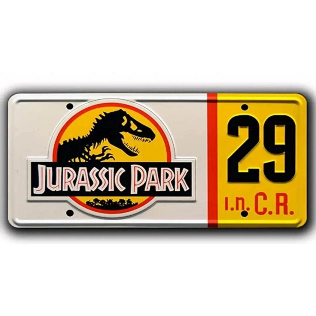 Vintage Dinosaur Metal Posters Home Wall Decor Celebrity Machines Jurassic Park Explorer Metal Tin Signs Plate Room Decoratio