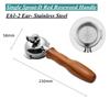 E61 Group head 58mm Filter Holder For Expobar FAEMA RANCILIO LACIMBALI Coffee Machine Spout Bottomless Portafilter Coffee Maker