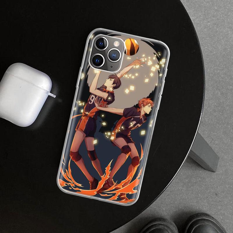 Anime Kenma Kozume Shoyo Hinata Phone Case Cover For iPhone 11 12 13 Mini 14 15 Plus 16 Pro Max 17 Air 7 8 + SE Art Customized F