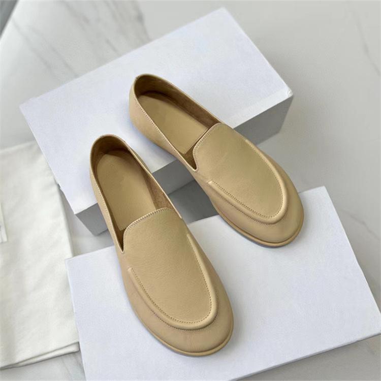 2026 Spring Summer New Sheepskin Shoes French Retro Muller Flat Round Head Lazy Loafer Comfortable and Versatile Fashion Shoes