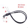 Motorcycle Push Pull Throttle Cable Easy Installation Steel Wire Modification Directly Replace for