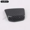 For CHANGAN CS85  Car Gear Shift Knob Head Cover Interior Sticker Styling Accessories Matte silver Carbon fibre