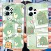 For Xiaomi Redmi Note 12 Case Redmi Note12 4G Global Cute Painted Soft Silicone TPU Phone Back Cover Bumper
