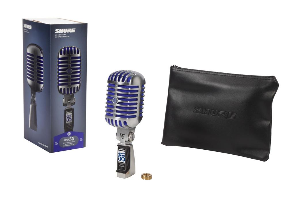 SHURE Super 55 Deluxe Vocal Microphone [Manufacturer's Warranty 2 years]