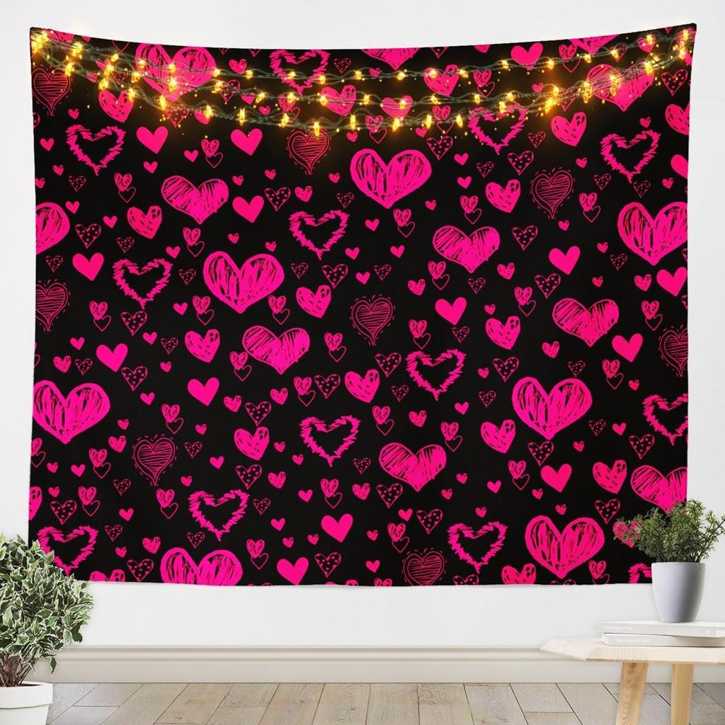 Zebra Wall Hanging Blanket Large Black White Glitter Tapestry for Kids Animal Print Wall Art Women Men Teens Geometric Stripes