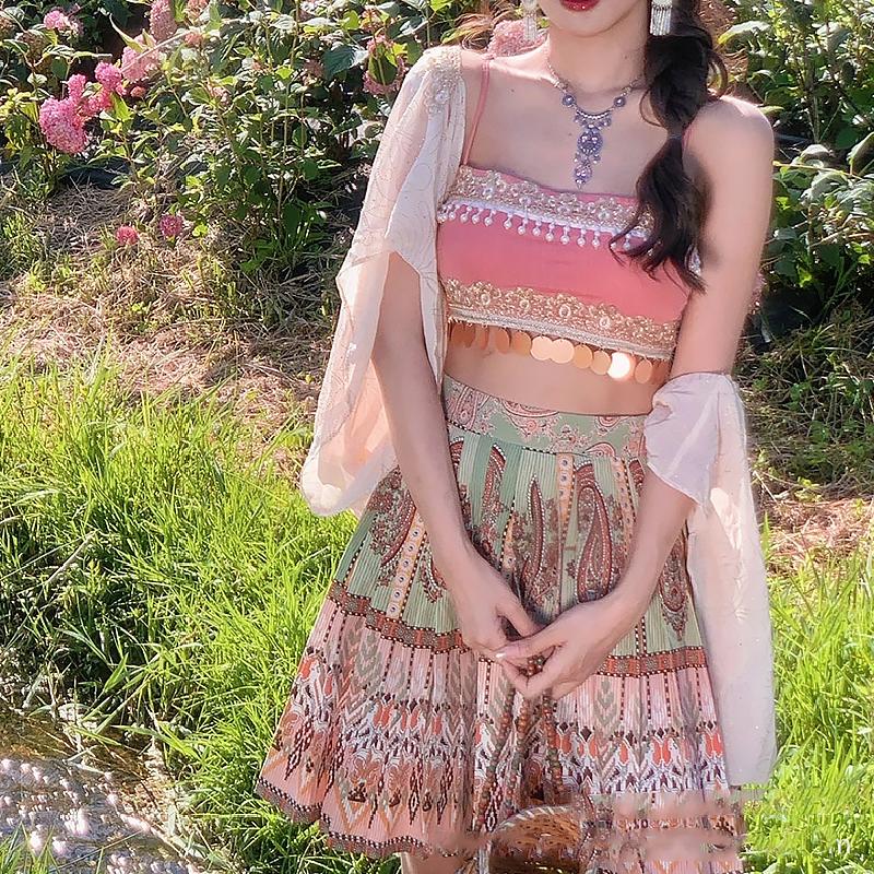 4.5cmx10Yards DIY Materials Bohemian Style Sewing Accessories Multi-Function Floral Embroidery Curtain Decor Multiple Colors