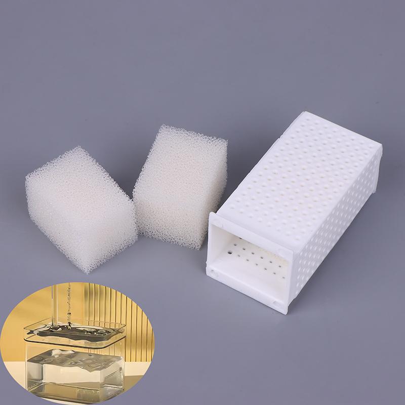 Smart Cat Water Fountain Activated Carbon Sponges Filter Box Pet Drinking Device Filters Replacement