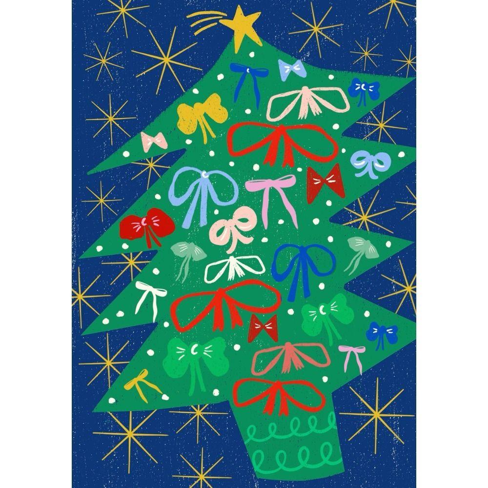 Vintage Christmas Metal Tin Sign Home Festive Wall Decor