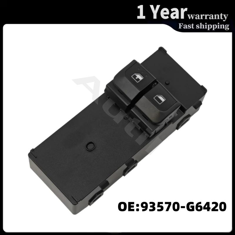 For Kia Morning Picanto 2018- LHD Front Left Master Power Window Switch Dual Window Control Car Accessories 93570-G6420