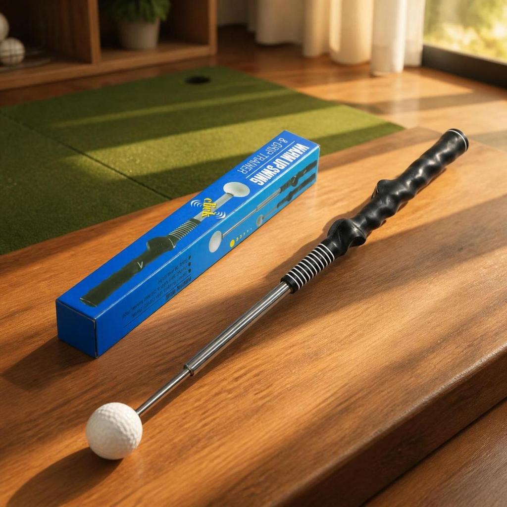 Retractable Telescoping Golf Swing Aid Portable with Ergonomic