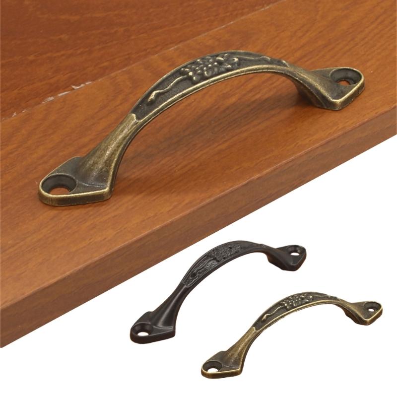 Chinese Style Drawer Pull Zinc Alloy Drawer Handle Durable for Wardrobe Jewelry