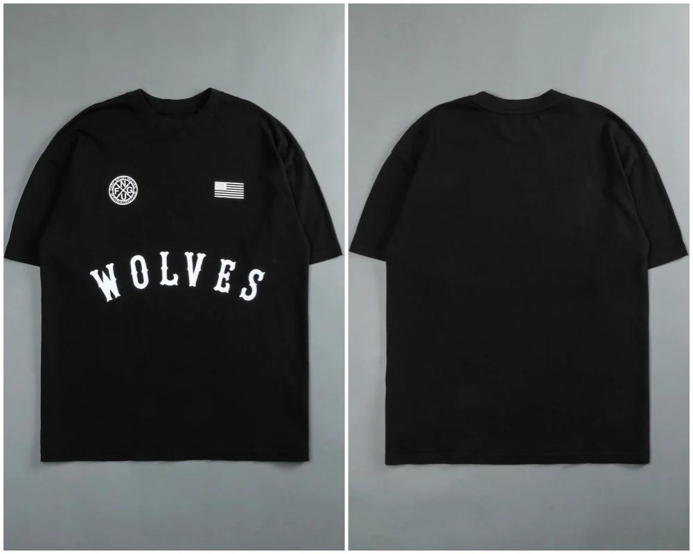 

DARC SPORT WOLVES Принт буквами Мужские футболки для зала с коротким рукавом для фитнеса 100% хлопок Тренировочная спортивная одежда Футболка для бодибилдинга Топ S