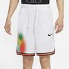Nike Basketball Shorts Men's White Moderate Straight Fit Pants DJ5214-100