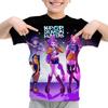 Summer  New KPop Demon Hunters 3D Print Kids T Shirt Casual O-Neck Short Sleeve Tops Girls Boys T-shirt Children's Clothing