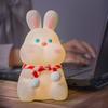Rabbit Silicon Silicon Night Light Type-C Charging Colorful Remote Control Patches Following Sleeping