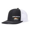 Fish Fear Me Printed Adjustable Baseball Cap Snapback Dad Hat Breathable Trucker Mesh Hat Golf Fishing Outdoor Sun Cap