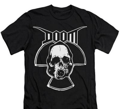 Doom T-Shirt, Musikband Indie Rock Punk Metal Gothic Unisex T-Shirt