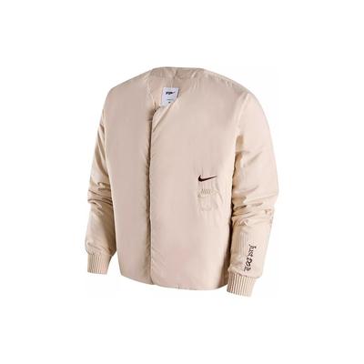 Jaqueta Casual Curta Quente de Algodão Cor Sólida Jaquetas Masculinas Cáqui FZ6375-126