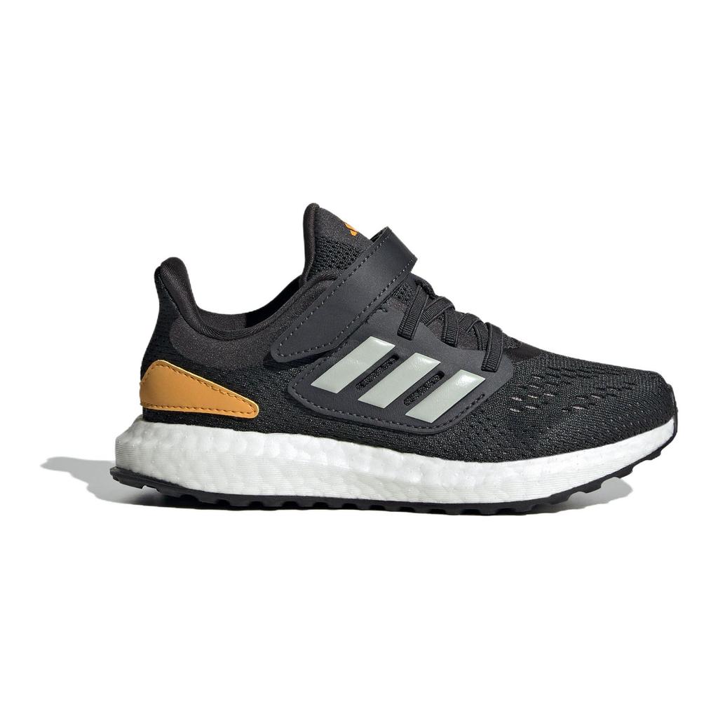 adidas PureBoost 22 C Carbon Yellow Kids Sneakers Black Won-Sil Core-Black IF5551