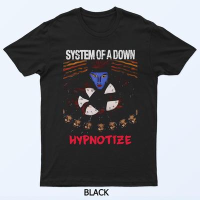 T-shirt nera Hypnotize dei System Of A Down