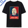 John Pork Calling Funny TShirt Casual Humor Style Vintage Streetwear Short Sleeved Graphic T Shirts Cotton Oversize Y2k Clothes